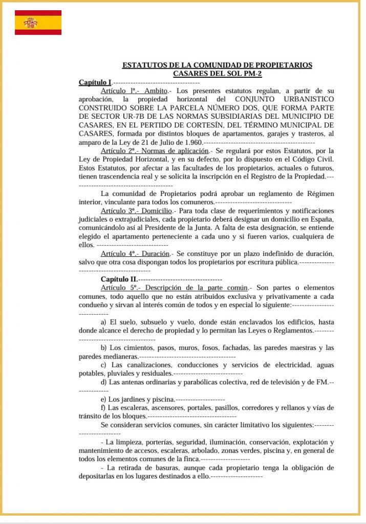 CDS PM2 Estatos la communimad